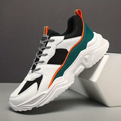 Men's Breathable Chunky Sneakers for Jogging Gym