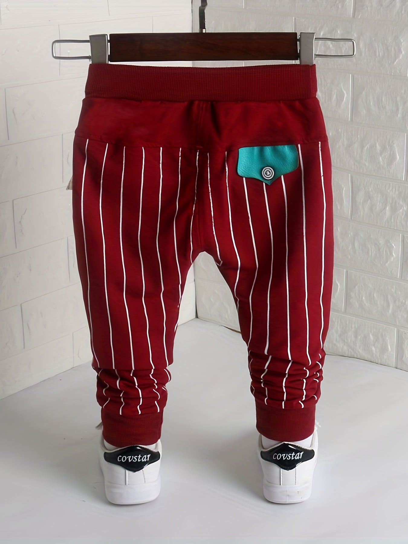 Baby Boy Girl Striped Footed Trousers
