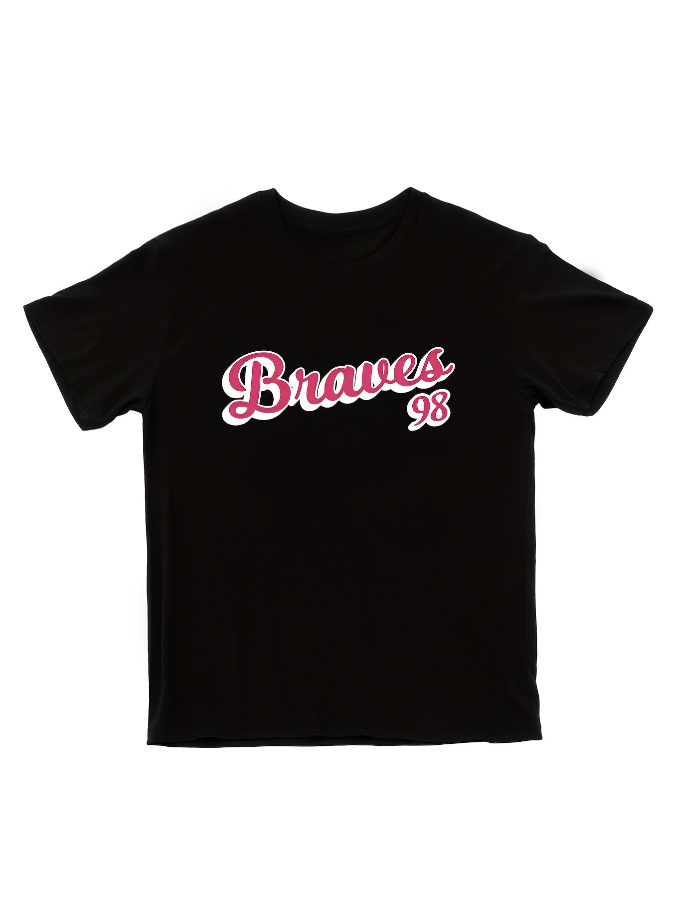 Braves 248 Pattern Men's T-shirt Graphic Tee Men's Summer Clothes
