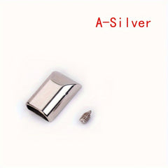 10pcs Leather Gear Hardware Metal Zipper Pull Bag Accessories
