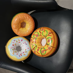 3pcs Food Shaped Cup Holders for Pool Parties or Beach Outings