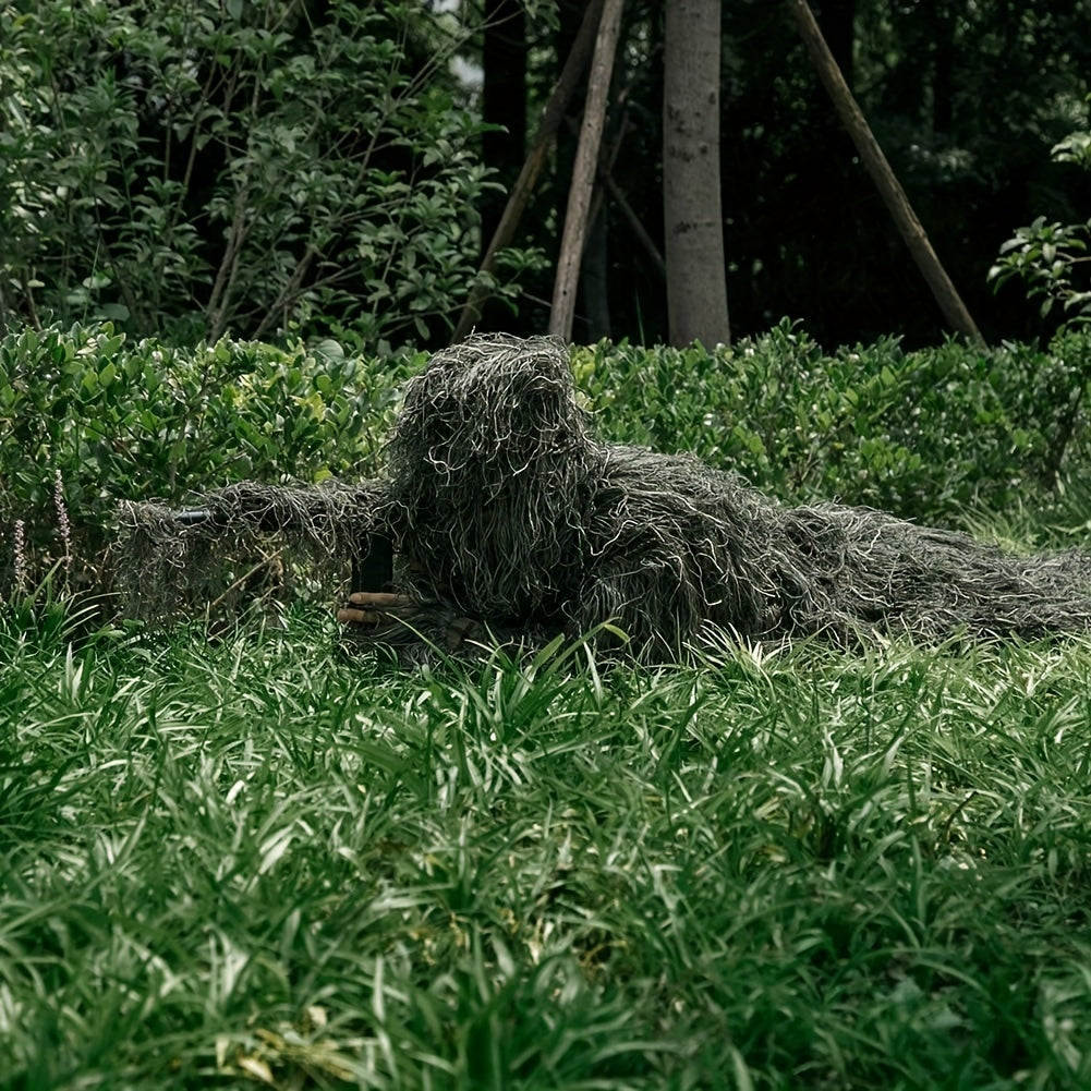 5 in 1 Ghillie Suit For Jungle CS Bird Watching Halloween Costume Prop