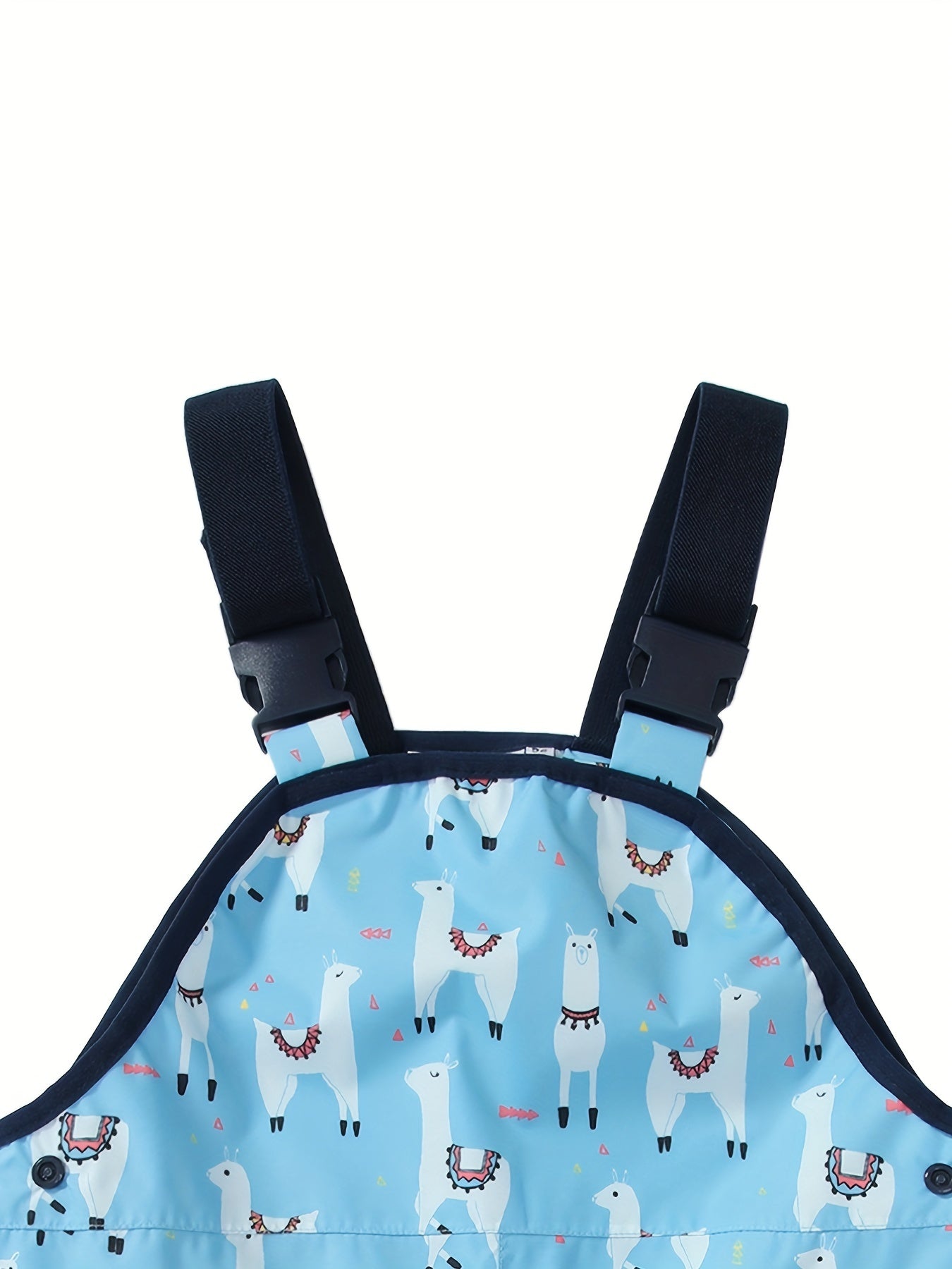 Cartoon Animal Print Rain Overalls for Girls