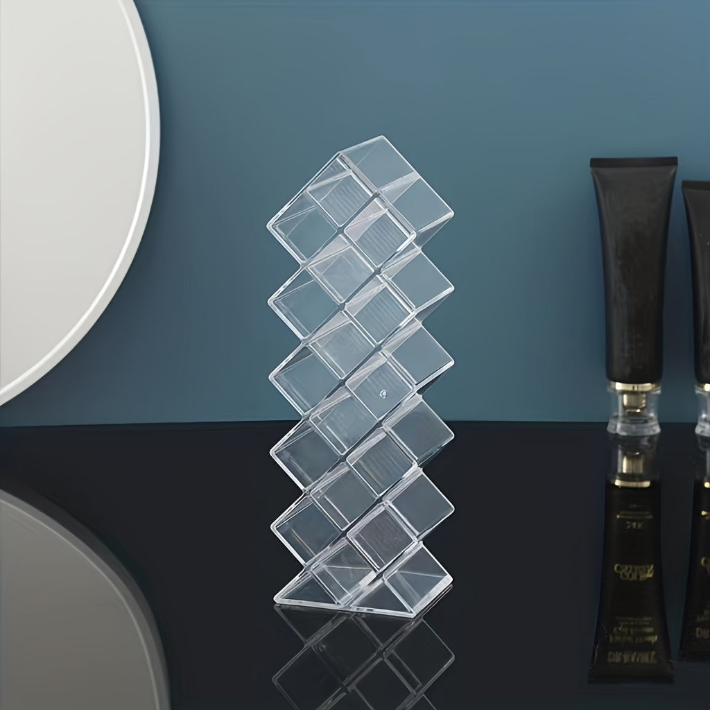 Fish Shape Lipstick Holder Organizer Clear 10 G