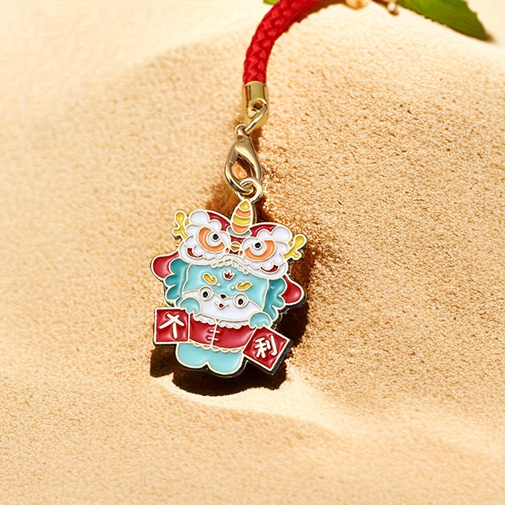 Dragon Keychain Chinese Style Year Gift Pendant Key Chain