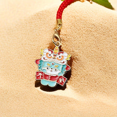 Dragon Keychain Chinese Style Year Gift Pendant Key Chain