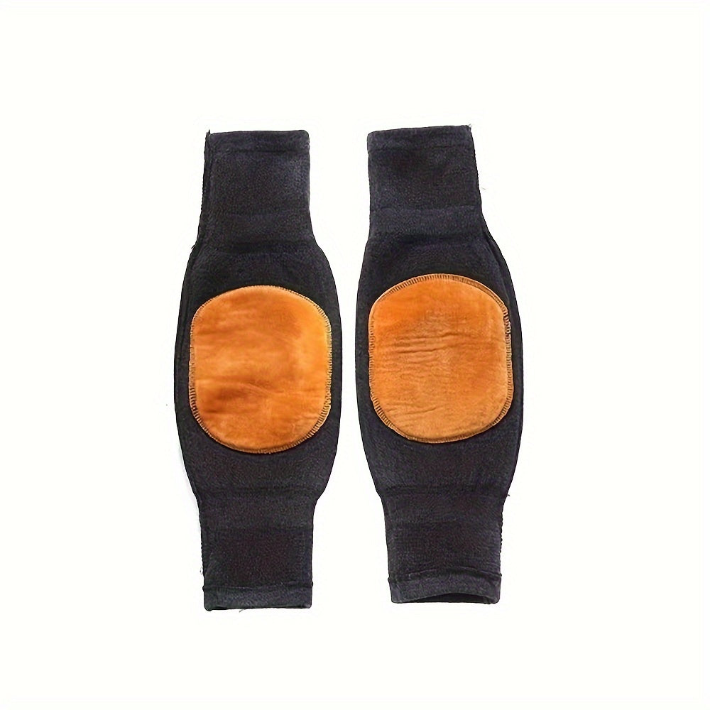 2pcs Cashmere Knee Pads Winter Warm Wool Knee Protection