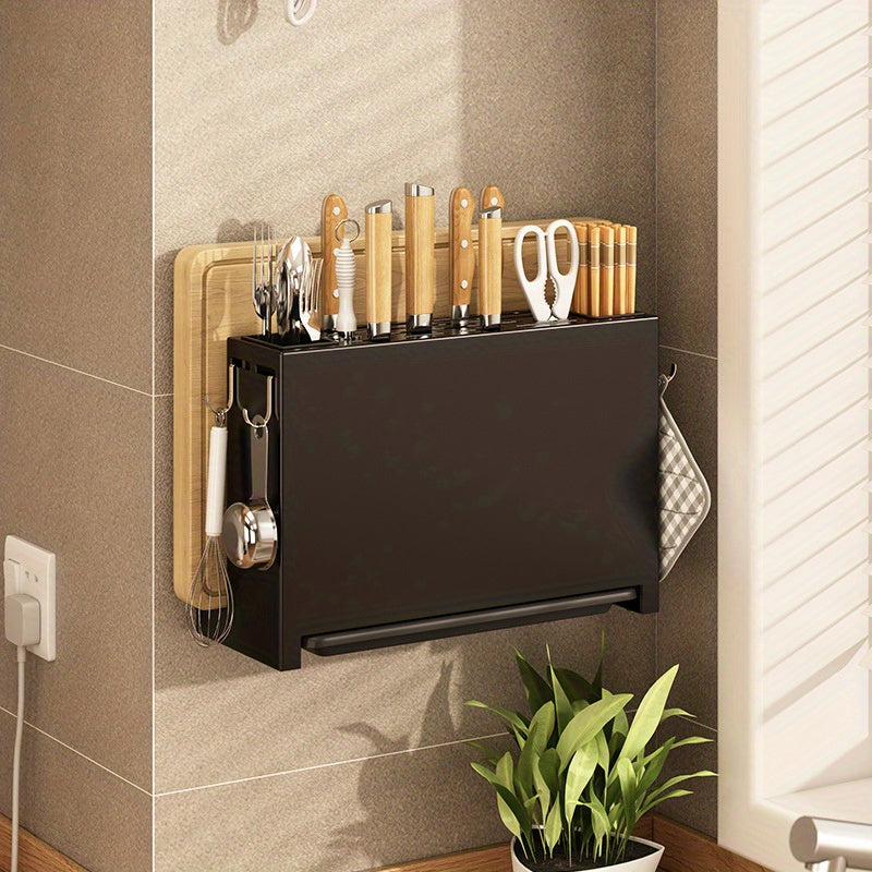 Wall Hanging Storage Shelf for Utensils and Cutlery