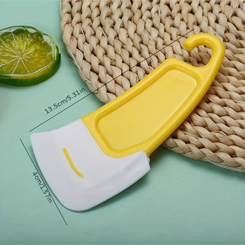 Non Stick Silicone Pan Scraper and Spatula for Kitchen Cleaning