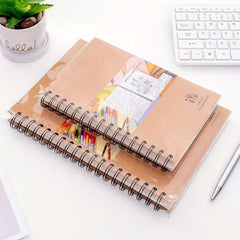 Soft Cover Spiral Coil Notebook A5 Sketchbook Memo Journal Planner B5