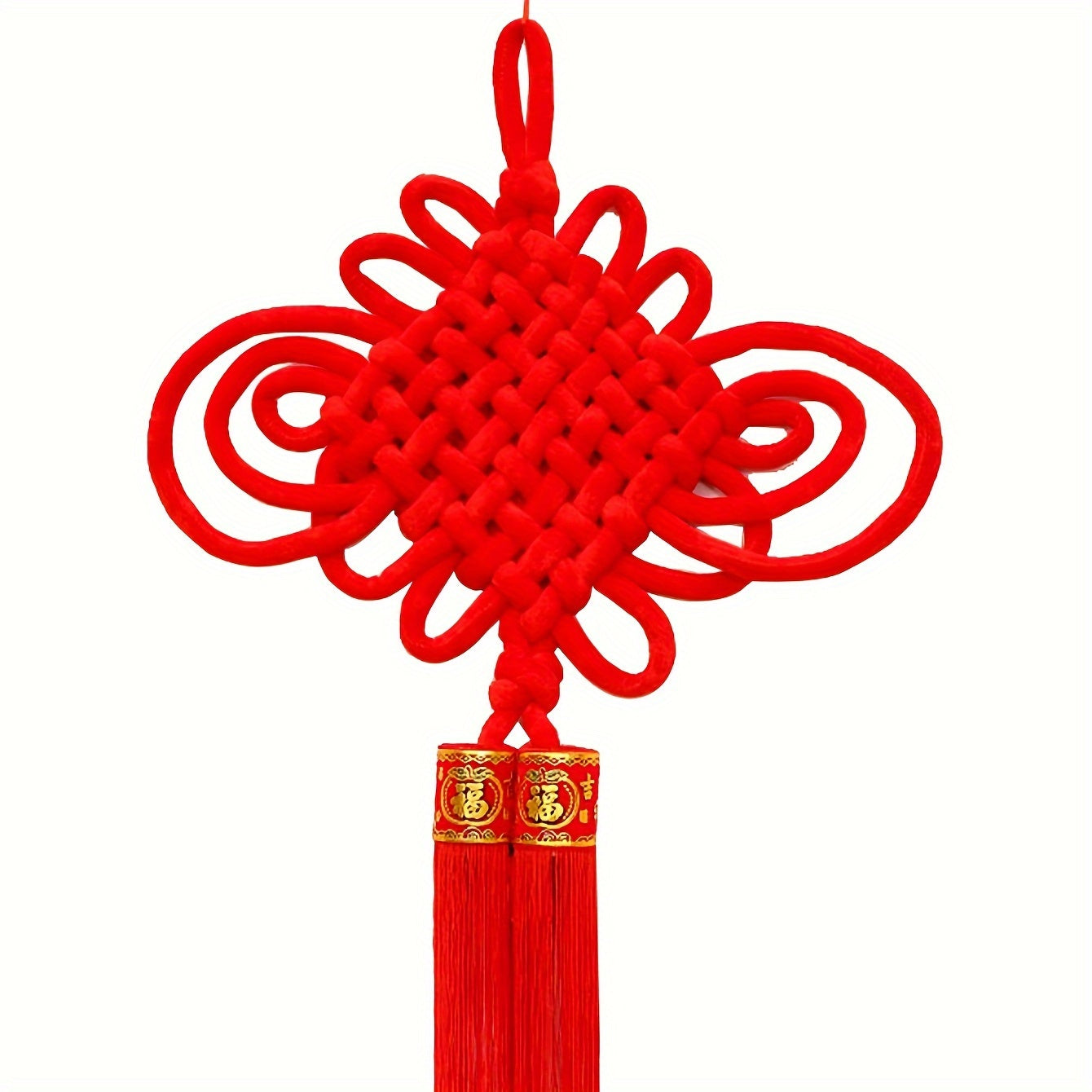 Chinese Year Knot Tassel Ornament Wall Hanging Decoration