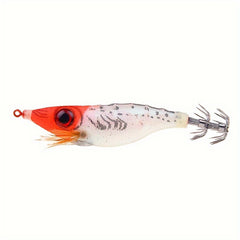 6pcs Squid Jig Set for Bass Fishing Seawater & Freshwater