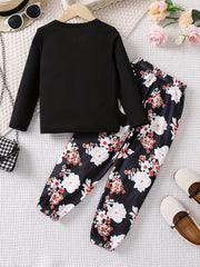 Floral Matching Dress & Top Pants Set for Sisters - Summer Family Outfits