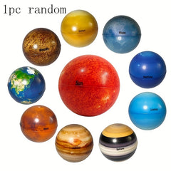 1pc Solar System Stress Balls for Kids - Sensory Planets & Space Toys