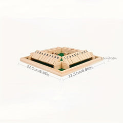 Wooden Number Dice Party Drinking Game Toys Board Game Props