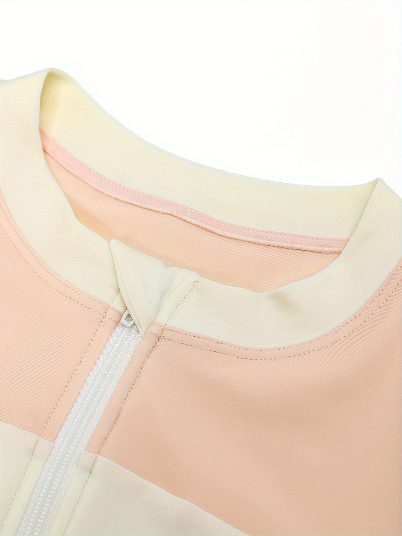 Girls Stretchy Sun Protection Long Sleeve Swimwear