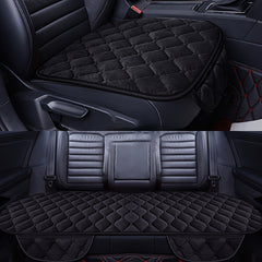 3pcs Car Seat Cushion Set Non-slip Winter Warm Seat Protector Universal