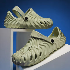 Women's Hollow Out Clogs Non Slip Sandals Lightweight Slippers