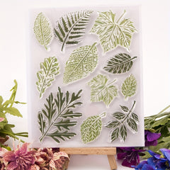 Leaf Pattern Stamps for DIY Scrapbooking Decoration