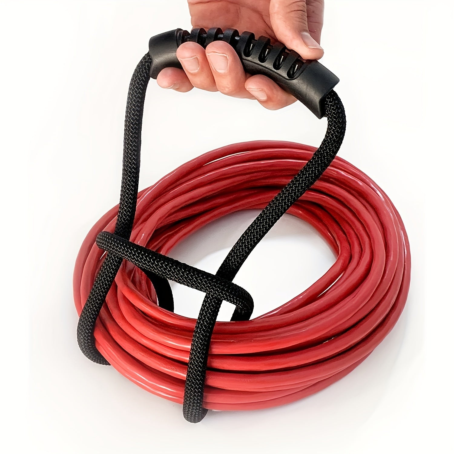 3pcs 24in Storage Strap With Handle Extension Cord Organizer