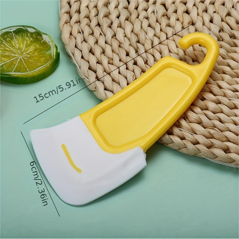 Non Stick Silicone Pan Scraper and Spatula for Kitchen Cleaning