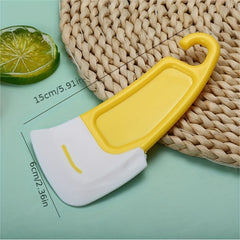 Non Stick Silicone Pan Scraper and Spatula for Kitchen Cleaning