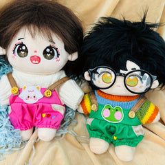 Doll clothes sweater overall suit for plush toys