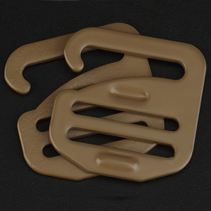 2pcs G Hook Wave Buckle for Backpack Shoulder Strap Adjustment