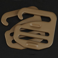 2pcs G Hook Wave Buckle for Backpack Shoulder Strap Adjustment