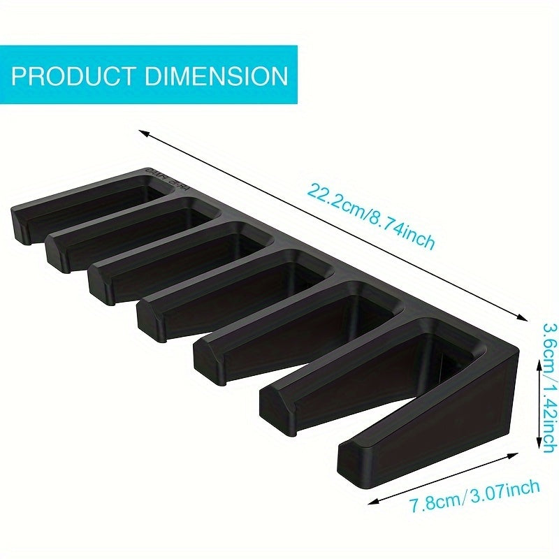 6 Slot AR 15 Pendant ABS 6X Standard PMAG Wall Mount Rack Magazine Holder