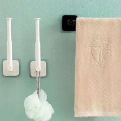 Retractable Paper Towel Holder Kitchen Plastic Wrap Dispenser
