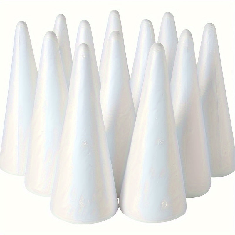 5pcs Foam Tree Cones for DIY Arts and Crafts Projects