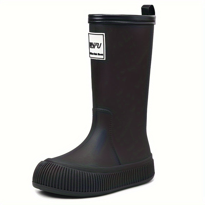 Women's High Water Boots Outer Wear Work Shoes Long Boots Waterproof