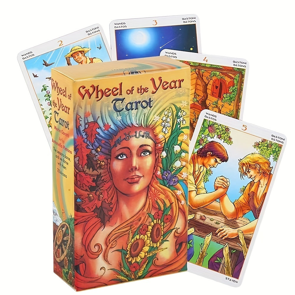 Tarot Wheel Of The Year Family Board Game