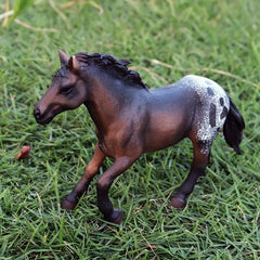 Simulation Appaloosa Hanoverian Arabian Horse Model Fence Ornament