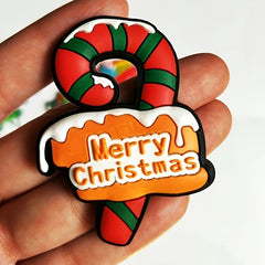 12pcs Cartoon Christmas Fridge Magnets Early Education Stickers
