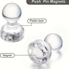 28pcs Magnetic Pegs Kitchen Refrigerator Office Locker Magnets