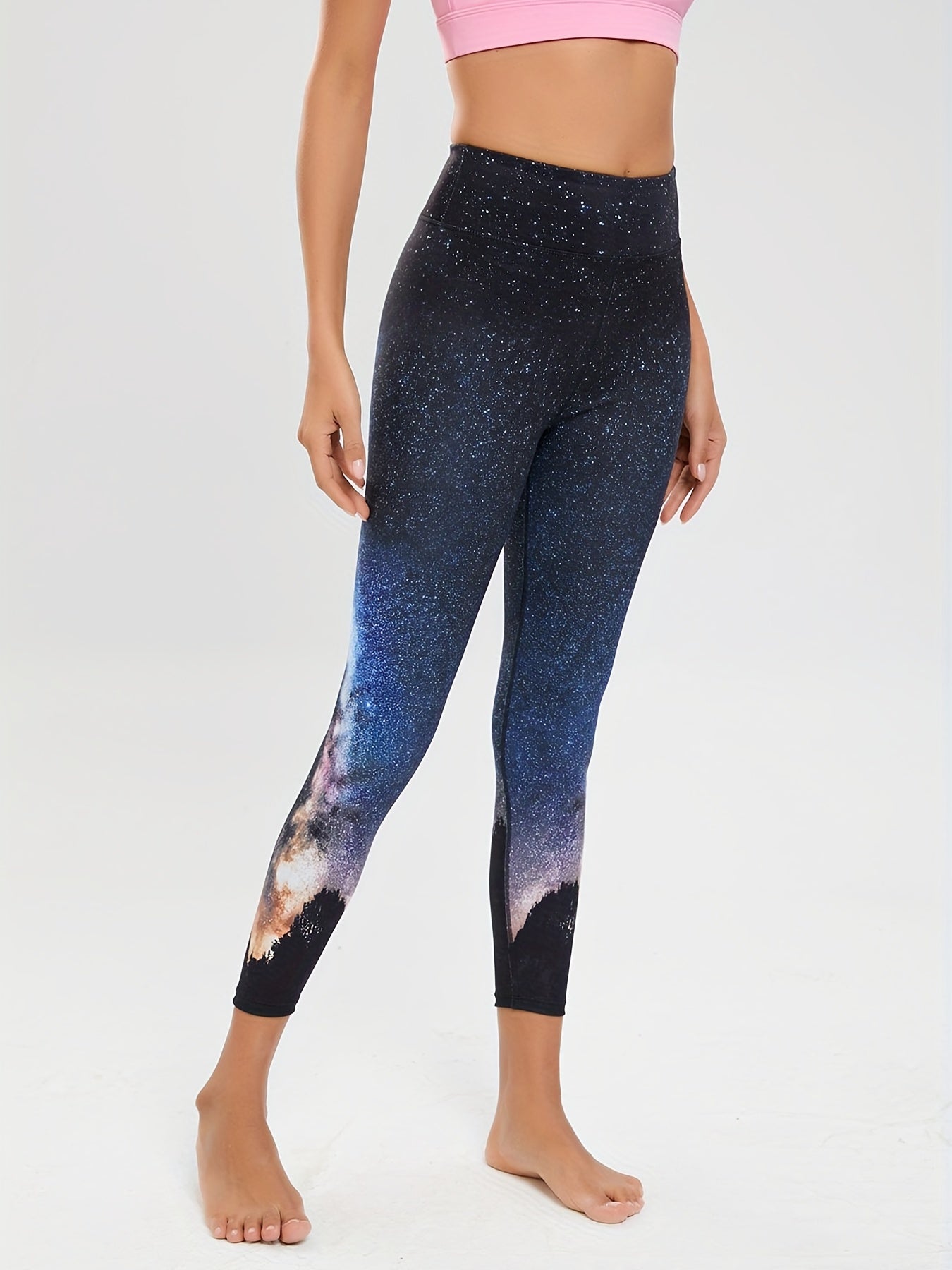 Women's Quick Dry Yoga Leggings High Stretch Sports Running Pants