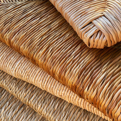 Eco Upholstered Knitted Lawn Seat Cushion Hand Woven Floor Pillow Chair Outdoor