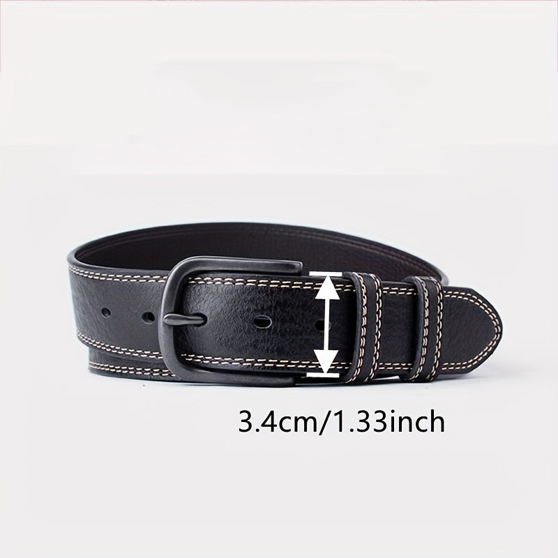 Youth Leather Belt Men's Belt For Students