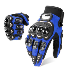 Breathable Finger Protection Touch Screen Racing Motorcycle Gloves