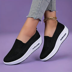 Women's Casual Air Cushion Shoes Thick Bottom Lazy Shoes