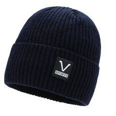 Street Fleece Thickened Knitted Hat Beanie