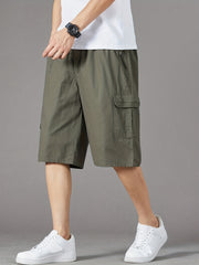 Men's Casual Cargo Jeans With Pocket