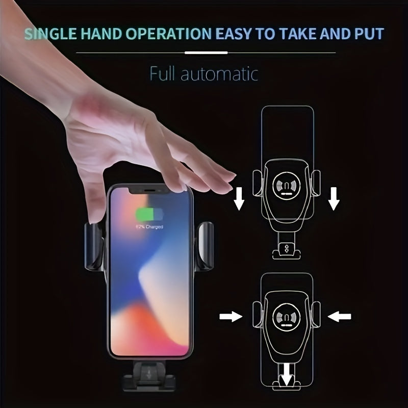 C5 Car Mobile Phone Bracket Sun Visor Mirror Dashboard GPS