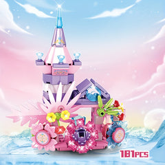 Dream Flower Castle Building Blocks for Girls