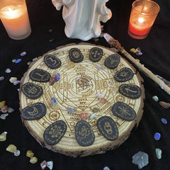 Witch Rune Set for Healing Alchemy and Meditation