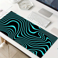 Stripe Pattern Mouse Pad Non-slip Creative Design Office Laptop Gift