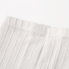 Girls Ruffle Knitted Pantyhose Soft Comfy Tights