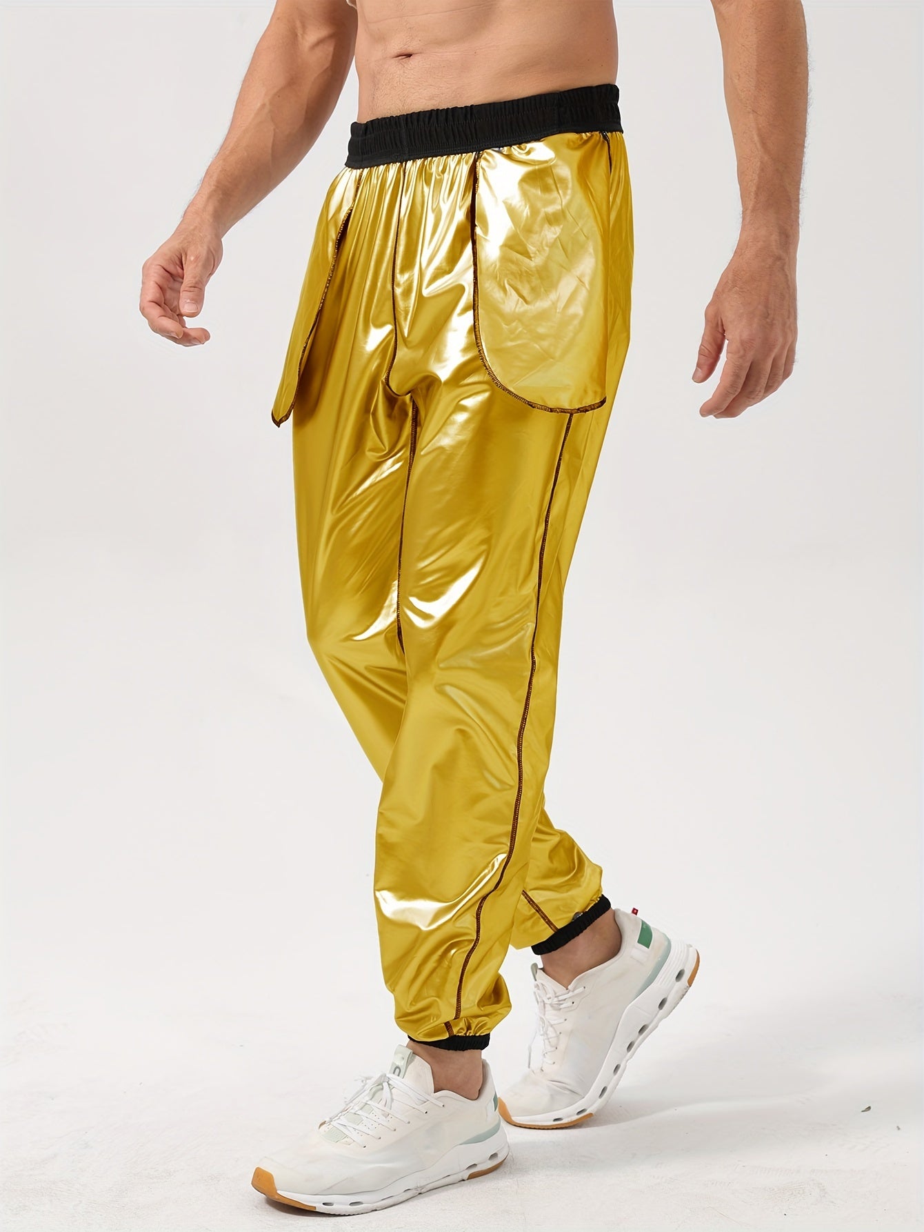 Men's Weight Loss Sauna Gym Pants for Workout